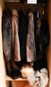 1 Posten Pelze: Nerz, Persianer, Fuchs, Otter u.a., je Asp./Gsp.
