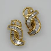 1 Paar Ohrsteckerclips GG 18ct. WEMPE 