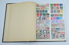 1 Album mit Briefmarken z.T. Anfang 20. Jh. 