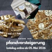 PFANDVERSTEIGERUNG - Städtisches Leihamt Mannheim