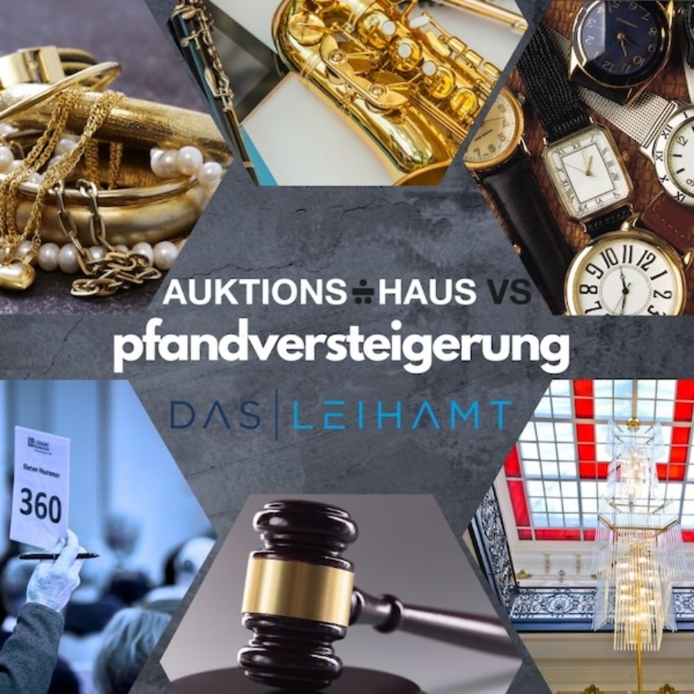 PFANDVERSTEIGERUNG LEIHAMT MANNHEIM - Uhren, Schmuck, Varia
