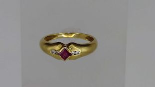 RUBIN BRILLANT RING