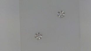 BRILLANT OHRSTECKER 0,35ct.