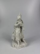 Höchst Porzellanfigur Frau