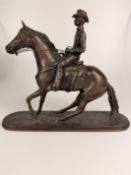 Pferd mit Reiter Western 