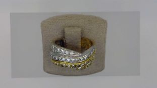 BRILLANTRING 0,9ct.