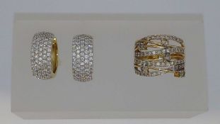 KONVOLUT BRILLANTSCHMUCK