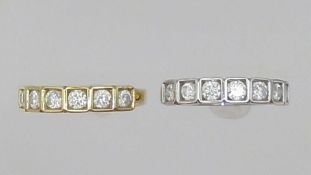 HALBMEMORY BRILLANTRINGE 0,8ct.