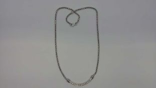 BRILLANTCOLLIER 0,4ct.
