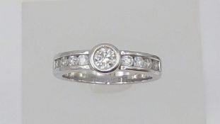 BRILLANTRING 0,7ct.