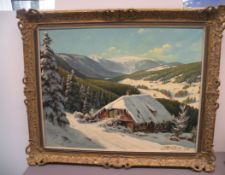 Ölgemälde Johann Pappa 1910-1988