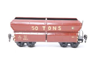 Märklin S 0, 1855 Großgüterwagen 50 Tons. L25cm Z1