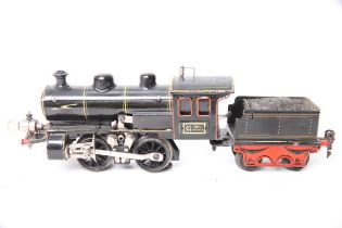 Märklin S 0, R3020 Starkstrom Lok mit Tender, schwarz L31cm Z1