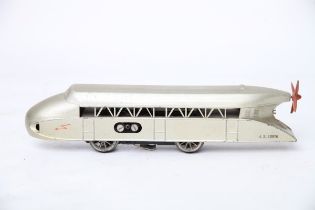 Märklin S 0, SZ 12970 Schienenzeppelin silbern, 20V, L30cm Z1-2
