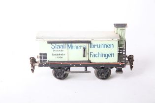 Märklin S 0, 1997 Mineralwasser Fachinger Wagen L16cm Z2