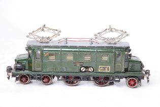 Märklin S 0, CS 66/12920 Vollbahnlok grün 20V. L29cm Z1-2