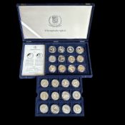 24 Silbermünzen 