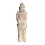 Antike Grabfigur (Hebei, Henan, China, Nördliche Wei-Dynastie, 386 n. Chr. bis 535 n. Chr.)
