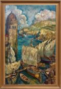 Marie Mela Muter (1876-1967), Port In Collioure