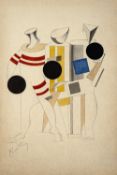 Lazar (El) Lissitzky (1890–1941) 'Figures in Constructivist Style”