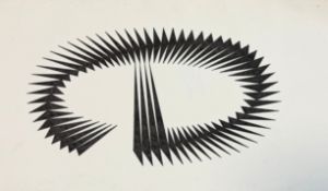 Attributed to Reg Butler (1913-1981), Spiral Form in Black