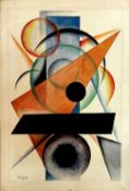 Ivan Kliun (1873-1943), Composition with Geometric Forms