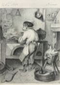 Jean-Baptiste-Simeon Chardin (1699-1779), Interior Scene