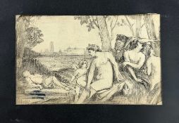 Attributed to Peter Paul Rubens (1577-1640), Pastoral Scene with Figures