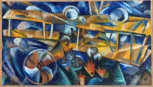 Natalia Goncharova (1881-1962)
Futurist Composition