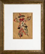 Sergey Chekhonin (1878-1936), Harlequin