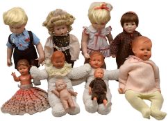 Konvolut 10 Puppen