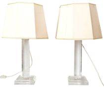 Paar Tischlampen