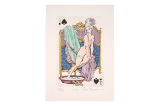 IGOR BARANOV (RUSSIAN, b. 1983) 3 of Spades