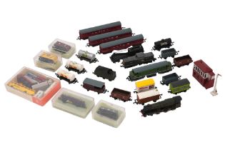 A PECO N GAUGE LOCOMOTIVE AND TENDER