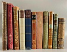 Bücher Konvolut Thema Romane, ab 1857, darunter Goethe, Ludwig Uhland und weitere