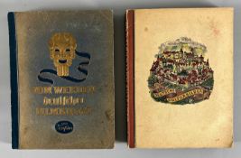 Bücher Zwei Zigarettenbilderalben : Vom Werden deutscher Filmkunst und Deutsche Kulturbilder