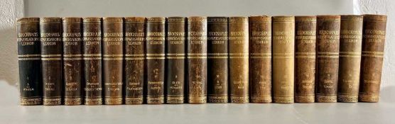 Bücher Brockhaus Konversations-Lexikon, Band 1 bis 17, Jubiläums-Ausgabe 1901