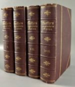 Bücher Goethes ausgewählte Werke in sechzehn Bänden, in 4 Büchern, Reclam jun. um 1900