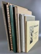 Bücher Konvolut Thema Trachten, Hessen, u. a. Bantzer Maler der Schwalm, Volkstrachten und weitere