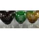Glas und Kristallglas Konvolut 17 Gläser, darunter 13 farbige Römergläser und weiteres - Bild 8 aus 8