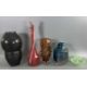 Glasvasen Konvolut 5 vintage Designer Vasen, u.a. Jan Beranek Skrdlovice + wohl Murano, mid-century - Bild 1 aus 5