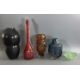 Glasvasen Konvolut 5 vintage Designer Vasen, u.a. Jan Beranek Skrdlovice + wohl Murano, mid-century - Bild 3 aus 5