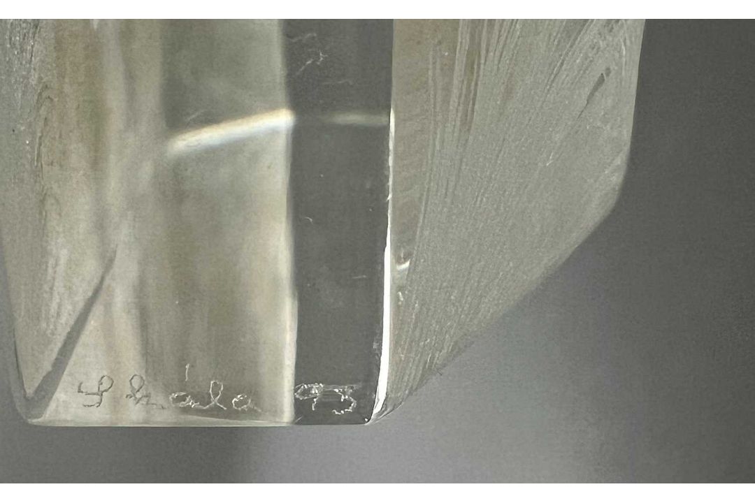 Vladimír Skála für Moser, Kristallglas Skulptur / Glasskulptur Pferd, Tiefengravur um 1993 - Bild 7 aus 9
