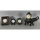 Tischuhren, Reiswecker und Figurenuhr Konvolut, 2x Cartier Paris, Asiatika Elefant und Taschenuhr - Bild 1 aus 24