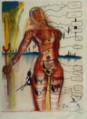 Dalí, Salvador (1904-1989) nach, wohl Lithografie " Port Lligat (Venus aux tiroirs) " 93/100