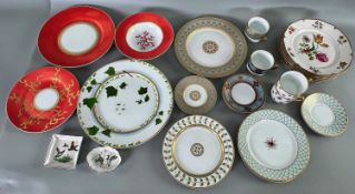 Porzellan Konvolut Frankreich, Raynaud Limoges Cristobal, Porcelaine Paris, Ancienne, Bernardaud uvm