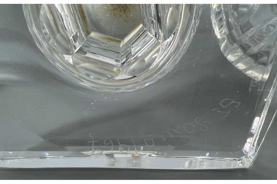 Glas und Kristallglas, großes Konvolut, darunter Saint Louis Karaffe, Obelisk, Weinkühler uvm - Bild 18 aus 23