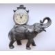 Tischuhren, Reiswecker und Figurenuhr Konvolut, 2x Cartier Paris, Asiatika Elefant und Taschenuhr - Bild 21 aus 24