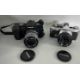 Spiegelreflexkameras Olympus OM-2n und Chinon CP-7m, analog, zahlreiche Objektive und Zubehör - Bild 2 aus 10