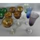 Glas und Kristallglas Konvolut 17 Gläser, darunter 13 farbige Römergläser und weiteres - Bild 6 aus 8